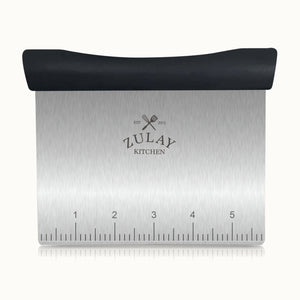 Multi-purpose Bench Scraper & Chopper-Square by Zulay Kitchen