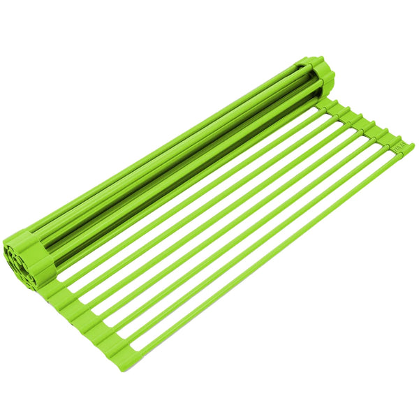 Multipurpose Roll-Up Sink Drying Rack 20.5"- Mint Green DR by Zulay Kitchen