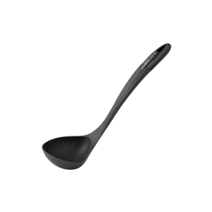 Nylon Soup Ladle Spoon - Black by Zulay Kitchen