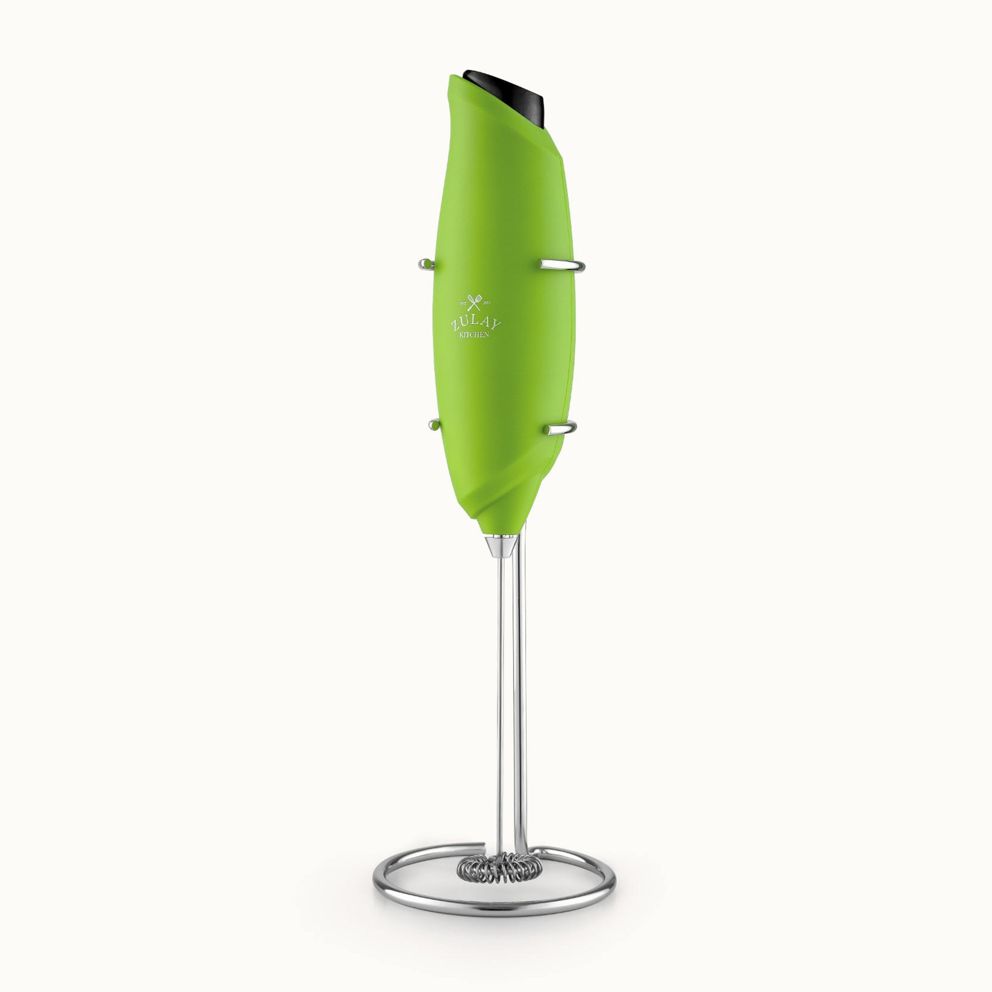 One Touch Milk Frother - Clover Green by Zulay Kitchen