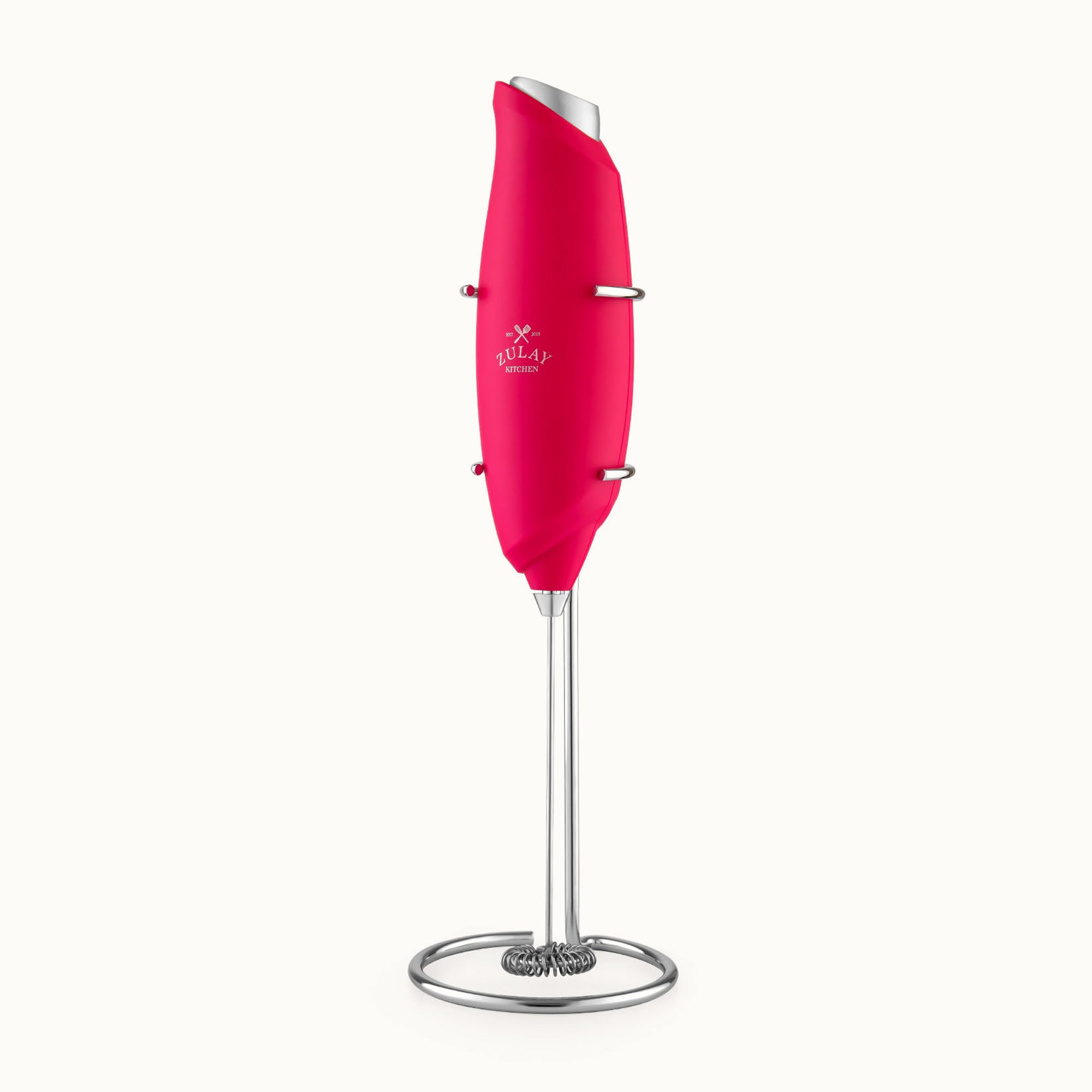 One Touch Milk Frother - Dragonfruit by Zulay Kitchen