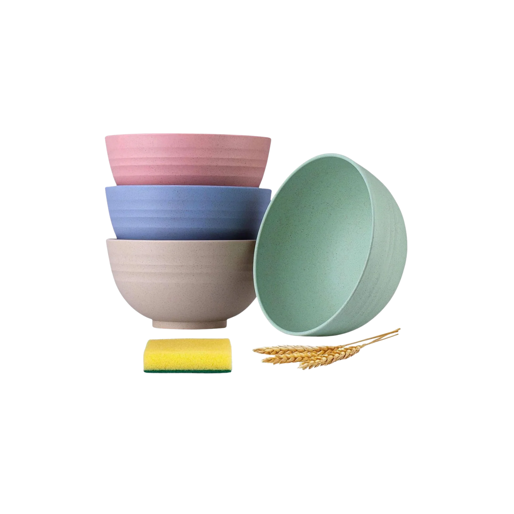 Plastic Cereal Bowls by Zulay Kitchen