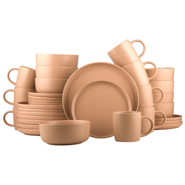 Zulay Kitchen Terra Stoneware Dinnerware Set