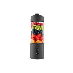 Personal Blender - 18oz Rechargeable Blender that Crushes Ice-Dark Silver by Zulay Kitchen