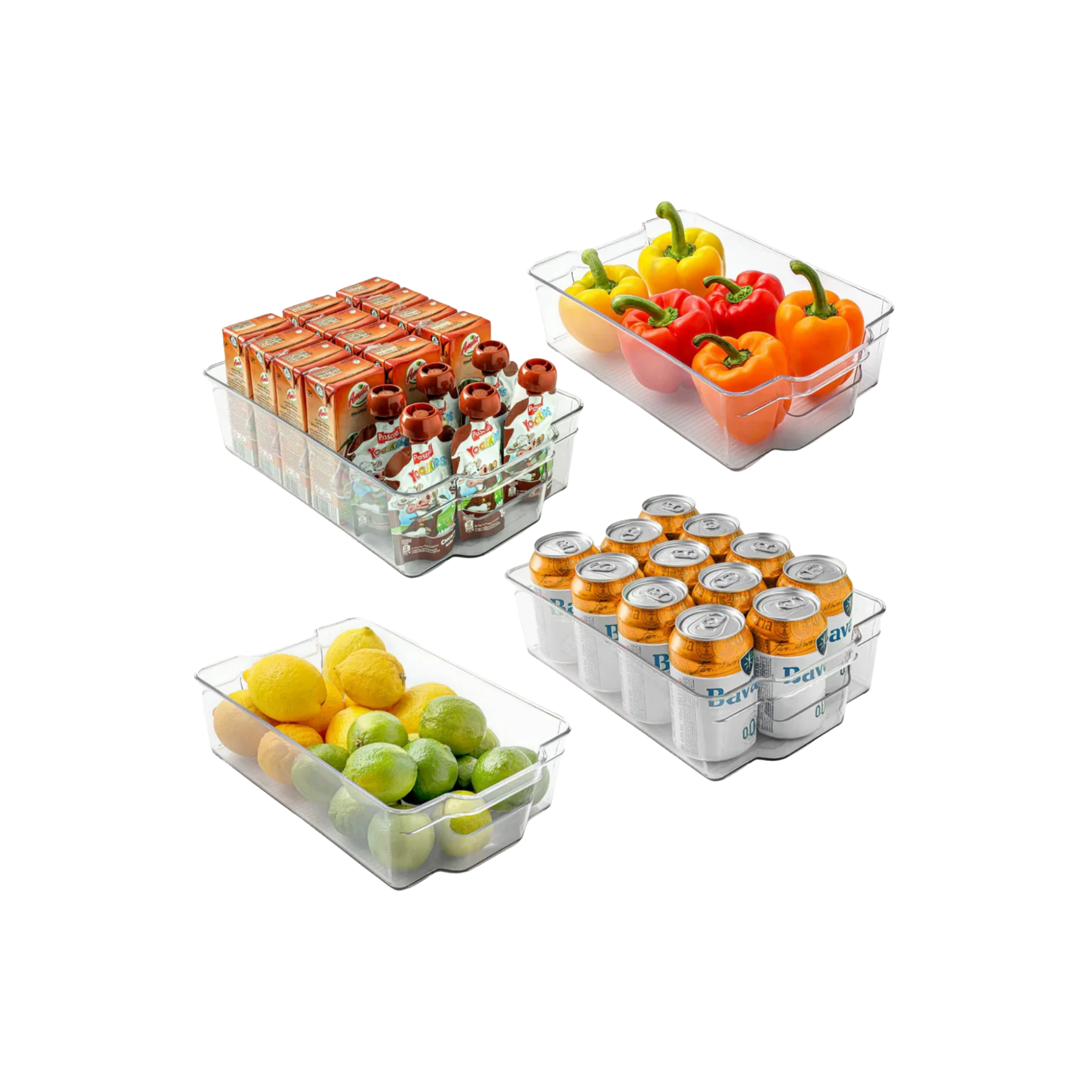 Refrigerator Organizer Bins - Large Size by Zulay Kitchen