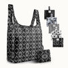 Reusable Grocery Bags - 5 Pack	Black and White Patterns by Zulay Kitchen