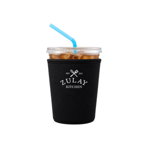 Reusable Iced Coffee Sleeve Black by Zulay Kitchen