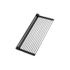 Multipurpose Roll-Up Sink Drying Rack 20.5" - Black by Zulay Kitchen