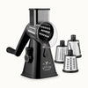 Zulay Kitchen Rotary Cheese Grater- Black by Zulay Kitchen