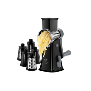 Rotary Cheese Grater- Black by Zulay Kitchen