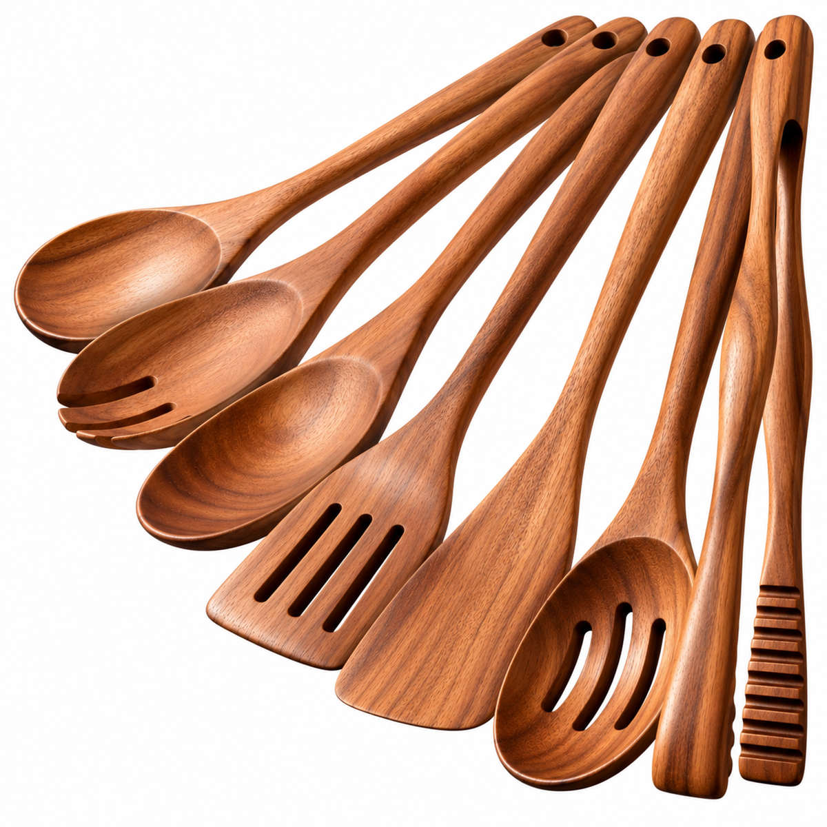 Teak Wooden Utensil Set