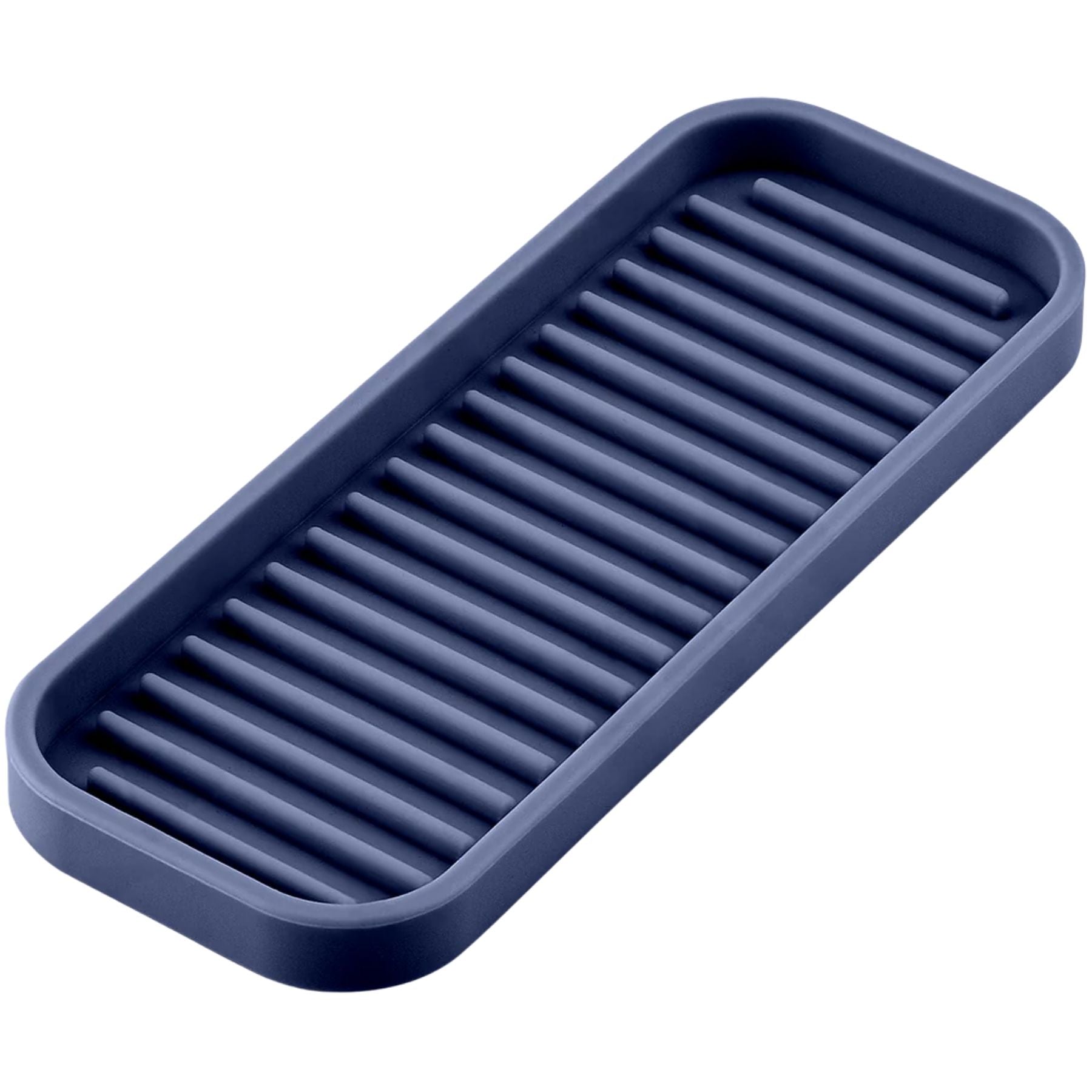 Silicone Multipurpose Tray Holder - Navy Blue by Zulay Kitchen