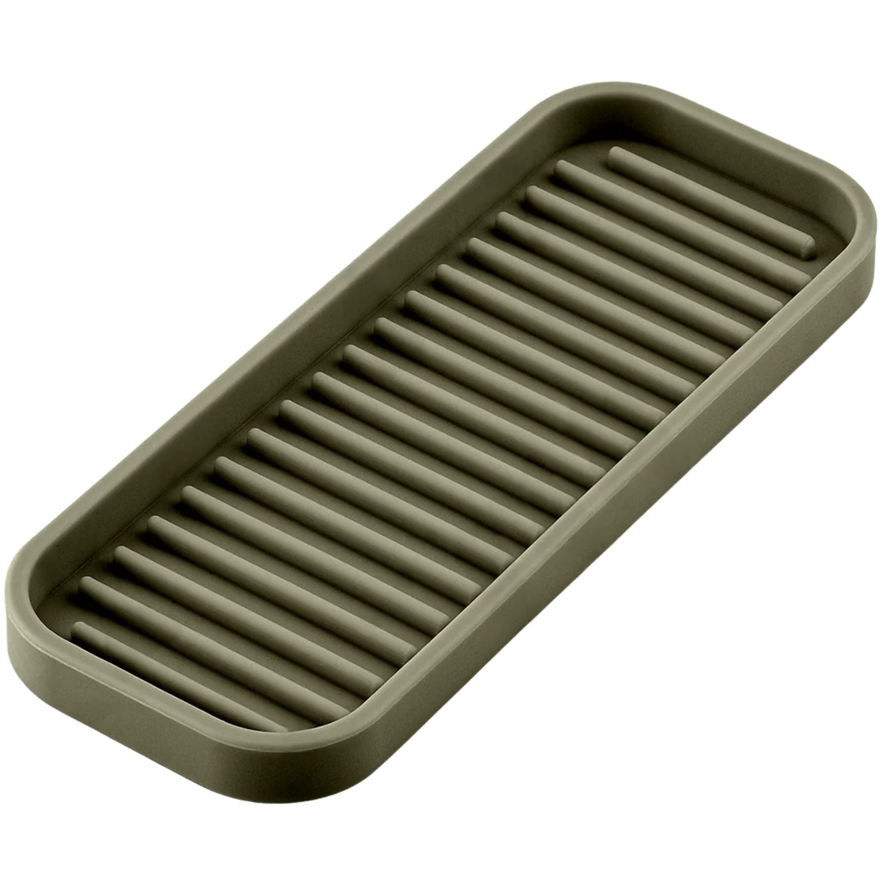 Silicone Multipurpose Tray Holder - Olive Green by Zulay Kitchen