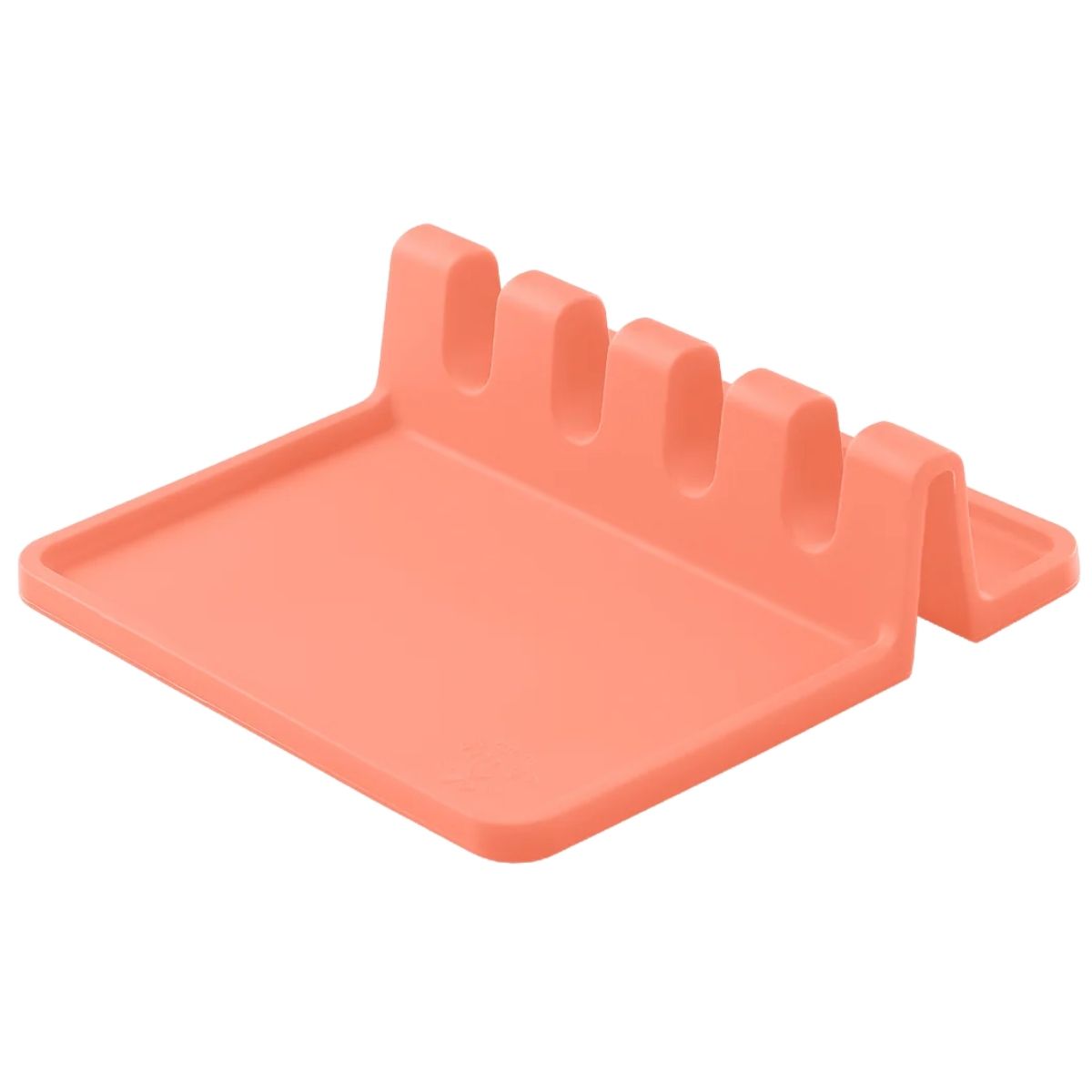 Silicone Spoon Rest Peach Bud by Zulay Kitchen