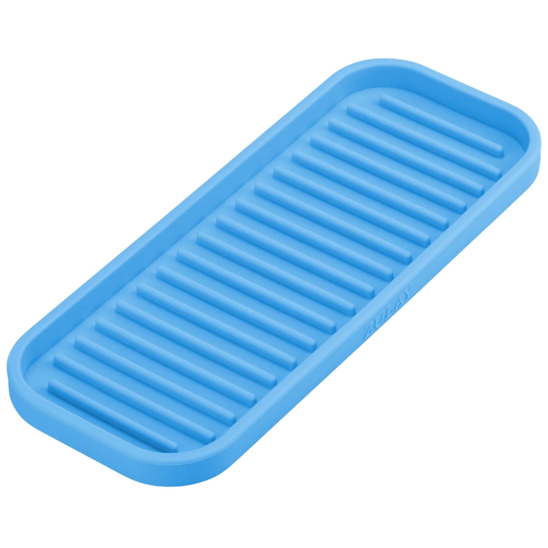 Silicone Multipurpose Tray Holder - Blue by Zulay Kitchen