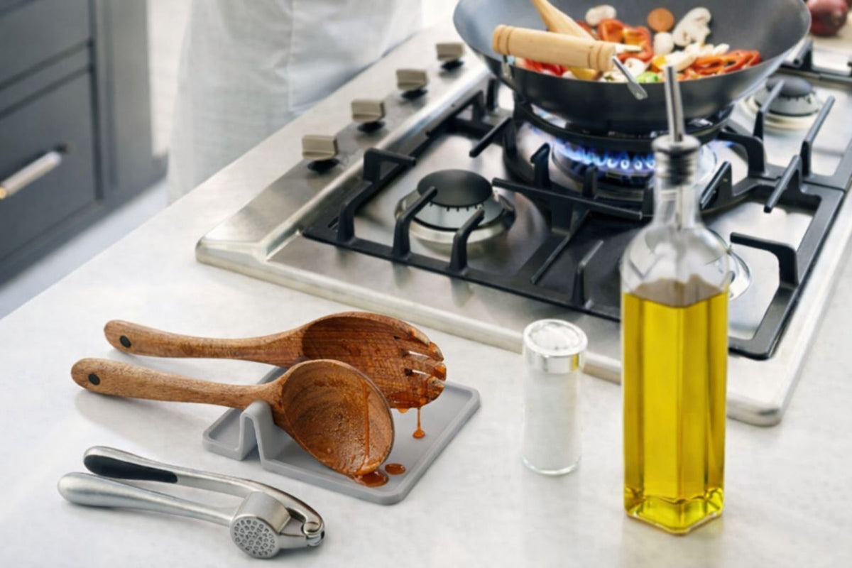 Zulay Kitchen Silicone Spoon Rest