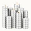 Tea Lights Candles - Unscented 100 Pack by Zulay Kitchen