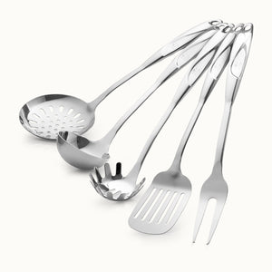 Stainless Steel Cooking Utensil - 5-Piece Set by Zulay Kitchen