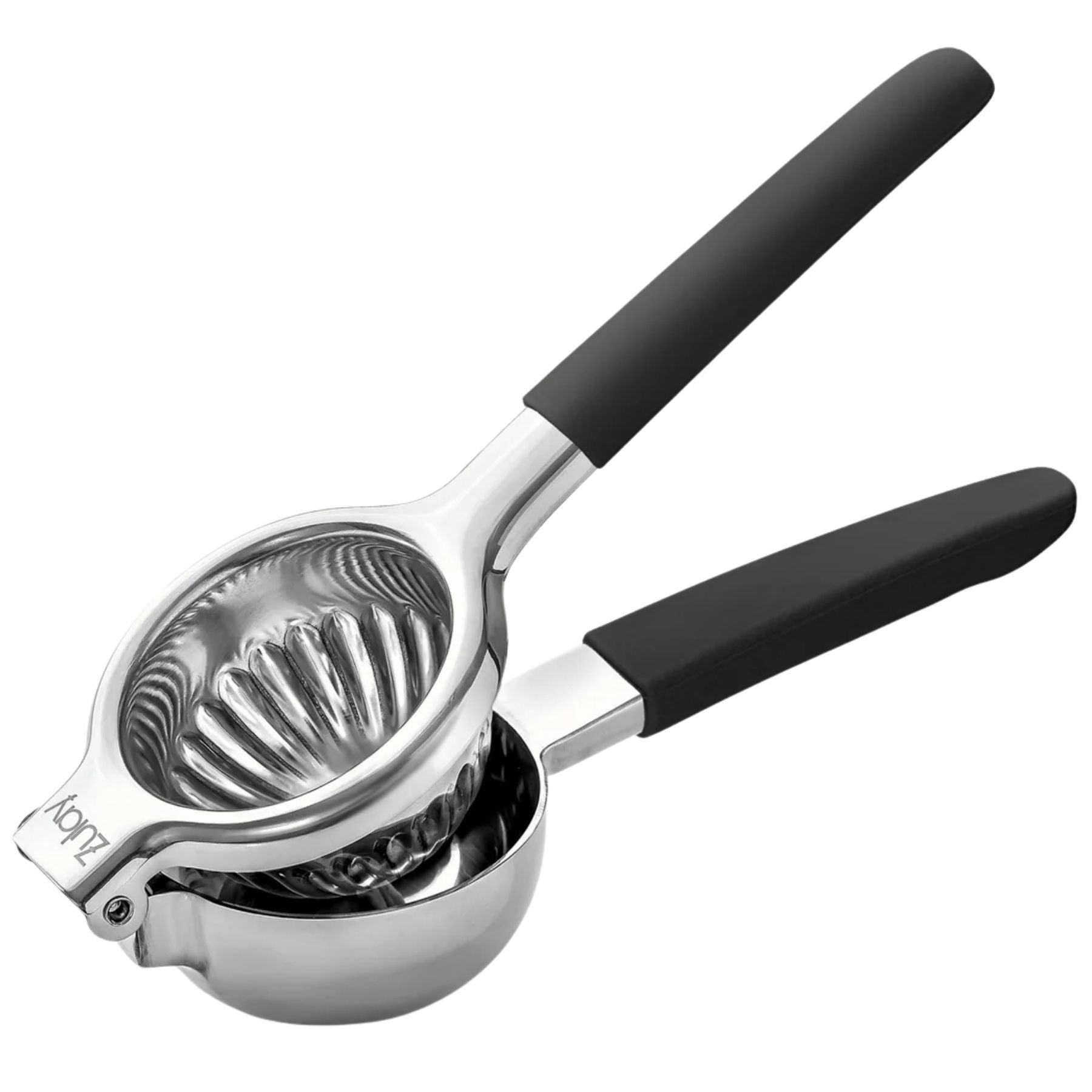 Stainless Steel Lemon Squeezer -Charcoal Handle by Zulay Kitchen