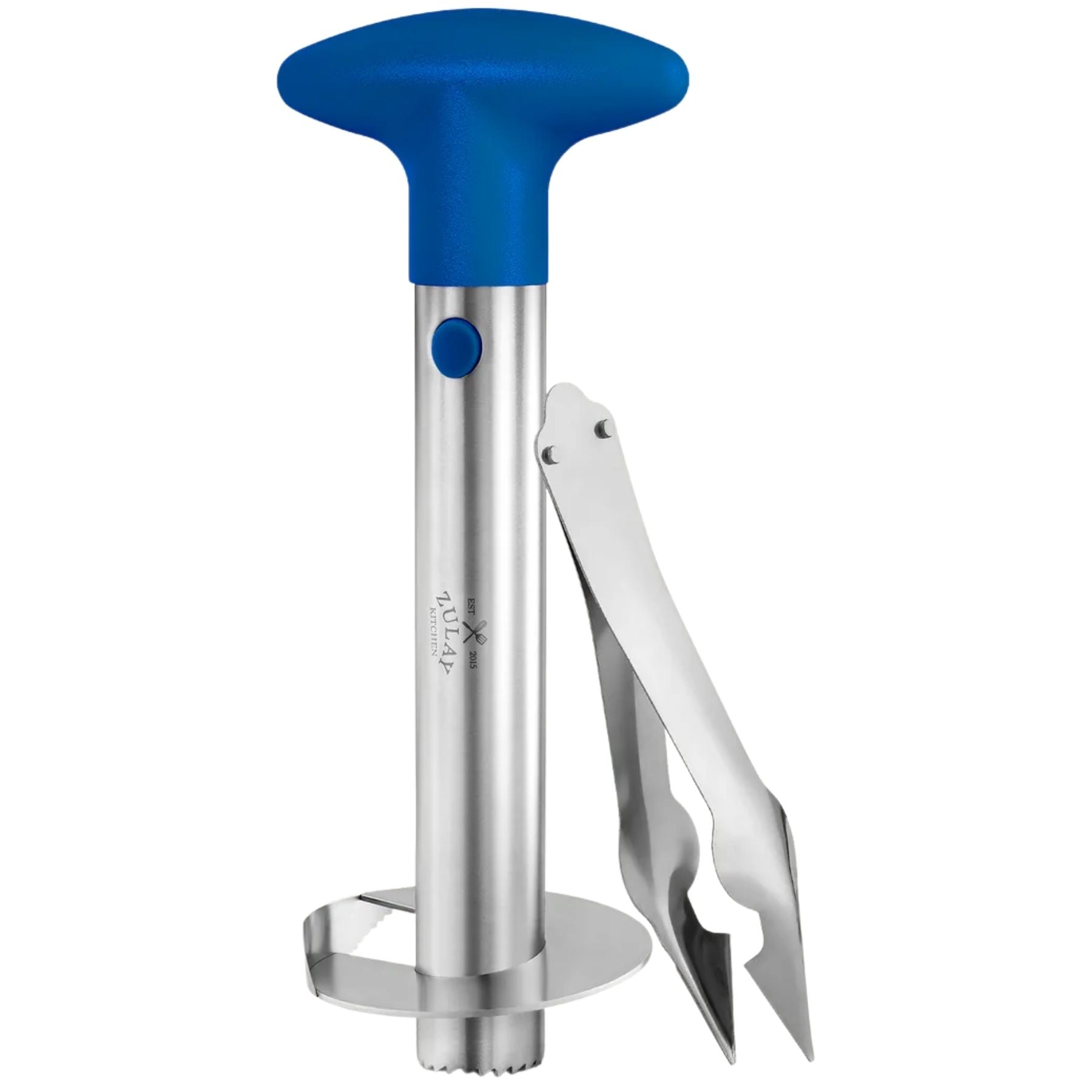 Pineapple Corer Stainless Steel Royal Blue by Zulay Kitchen