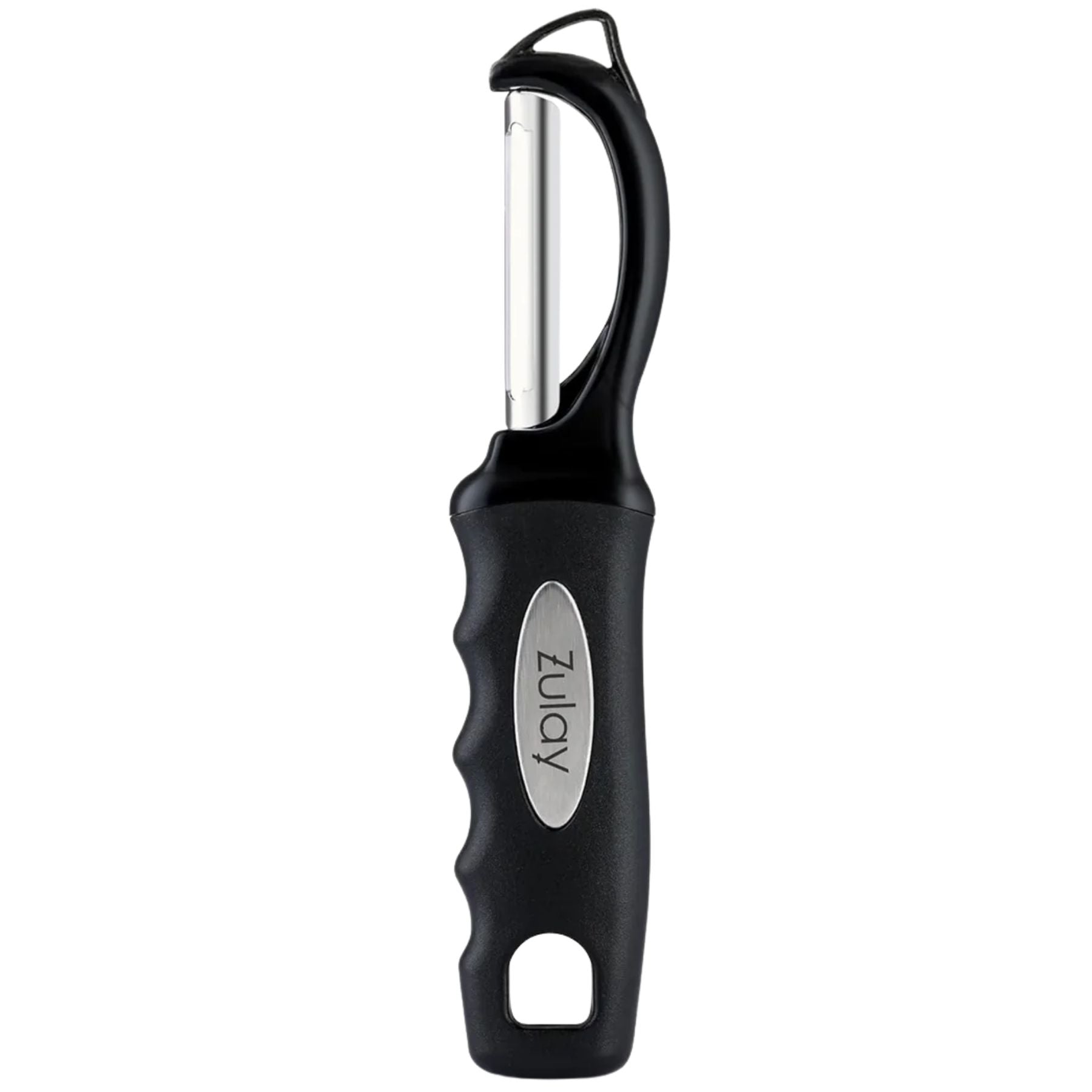 Stainless Steel Swivel Vegetable Peeler- Black by Zulay Kitchen