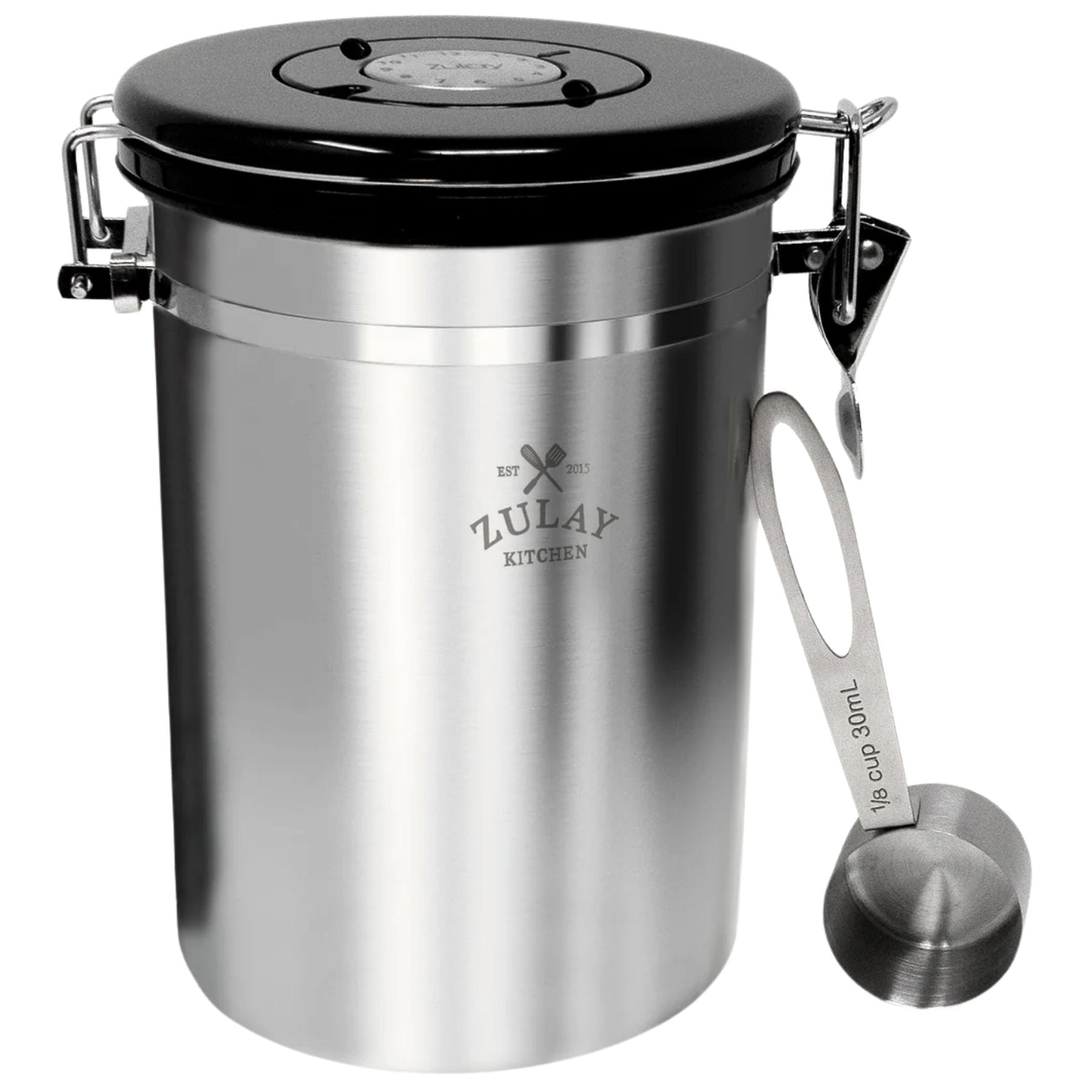 Stainless Steel Coffee Canister by Zulay Kitchen