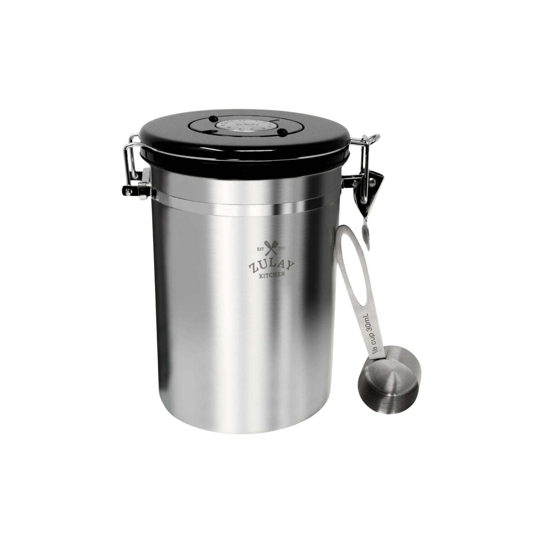 Stainless Steel Coffee Canister by Zulay Kitchen