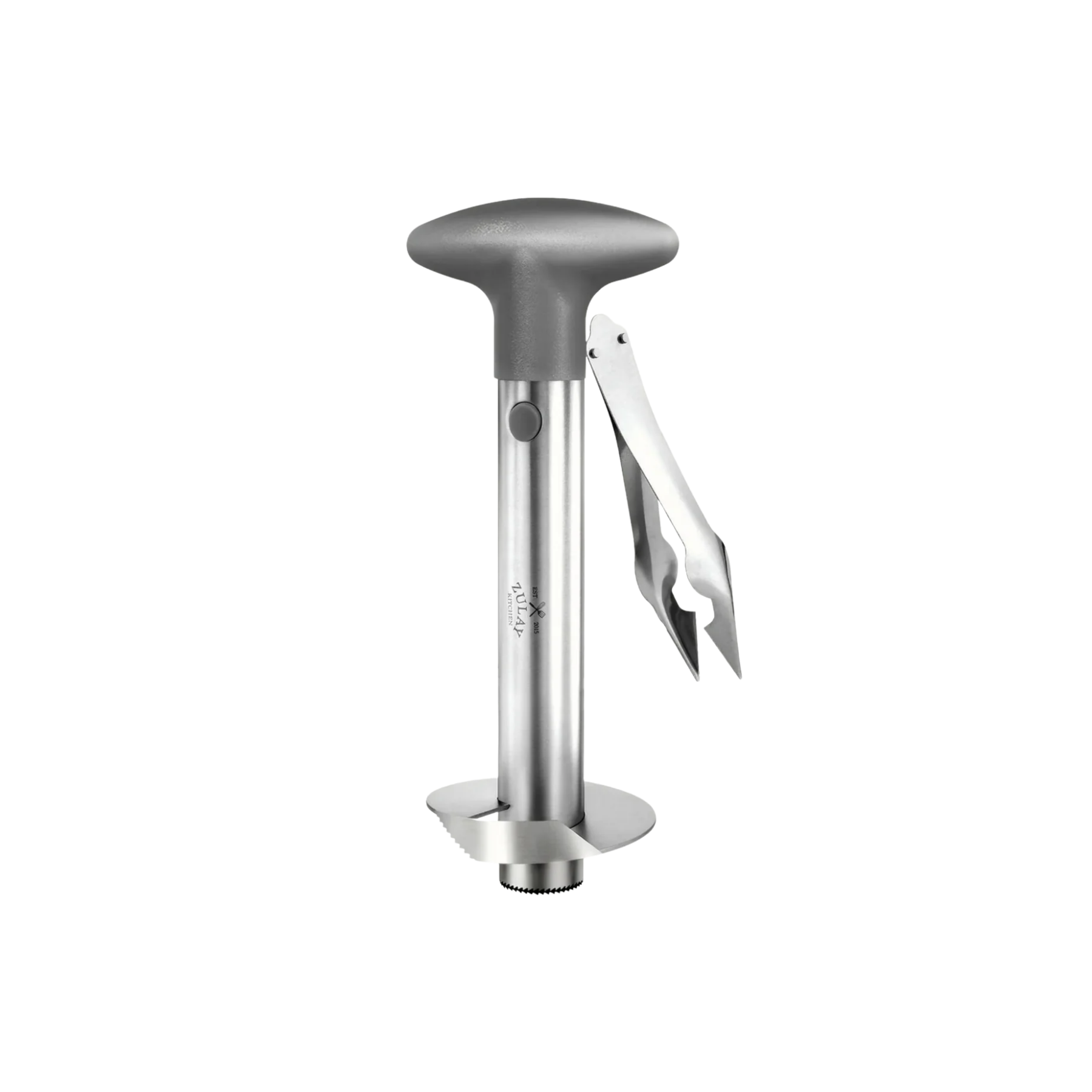 Pineapple Corer Stainless Steel Slate Gray by Zulay Kitchen