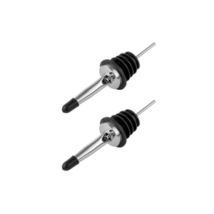 Stainless Steel Pourers for Liquor Bottles 2 Pack by Zulay Kitchen