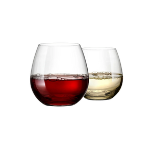 Stemless Wine Glasses Set 2 Pack by Zulay Kitchen