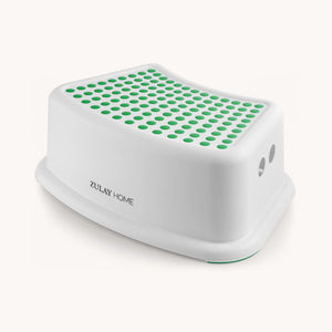 Toddler Step Stool Green by Zulay Kitchen