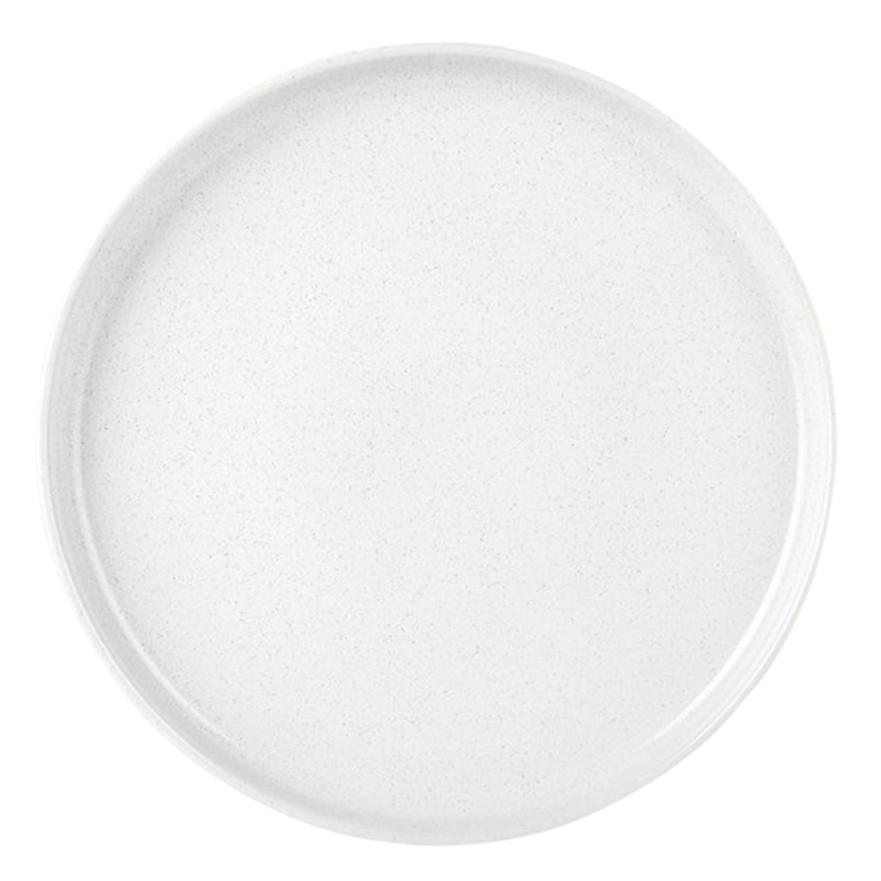 Terra Stoneware Dinnerware Set - Replacement Part -Dinner Platep- Speckled White