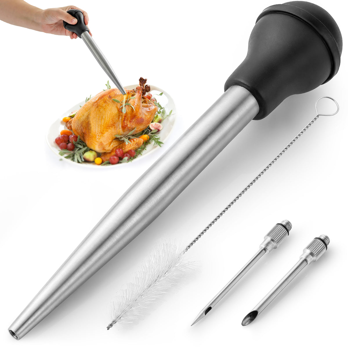Turkey Baster - Stainless Steel