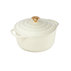 Cast Iron Dutch Oven - Ivory - 5 quart by Zulay Kitchen