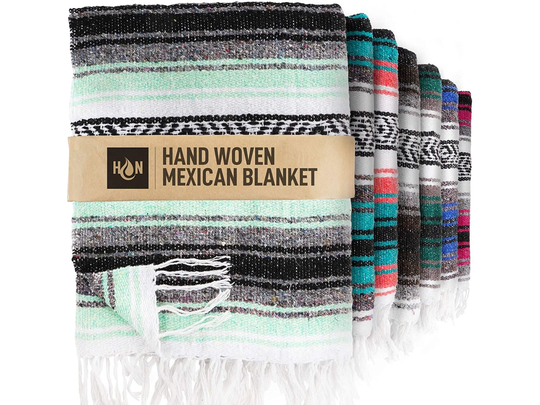 Hydration Nation Handcrafted Mexican Blanket