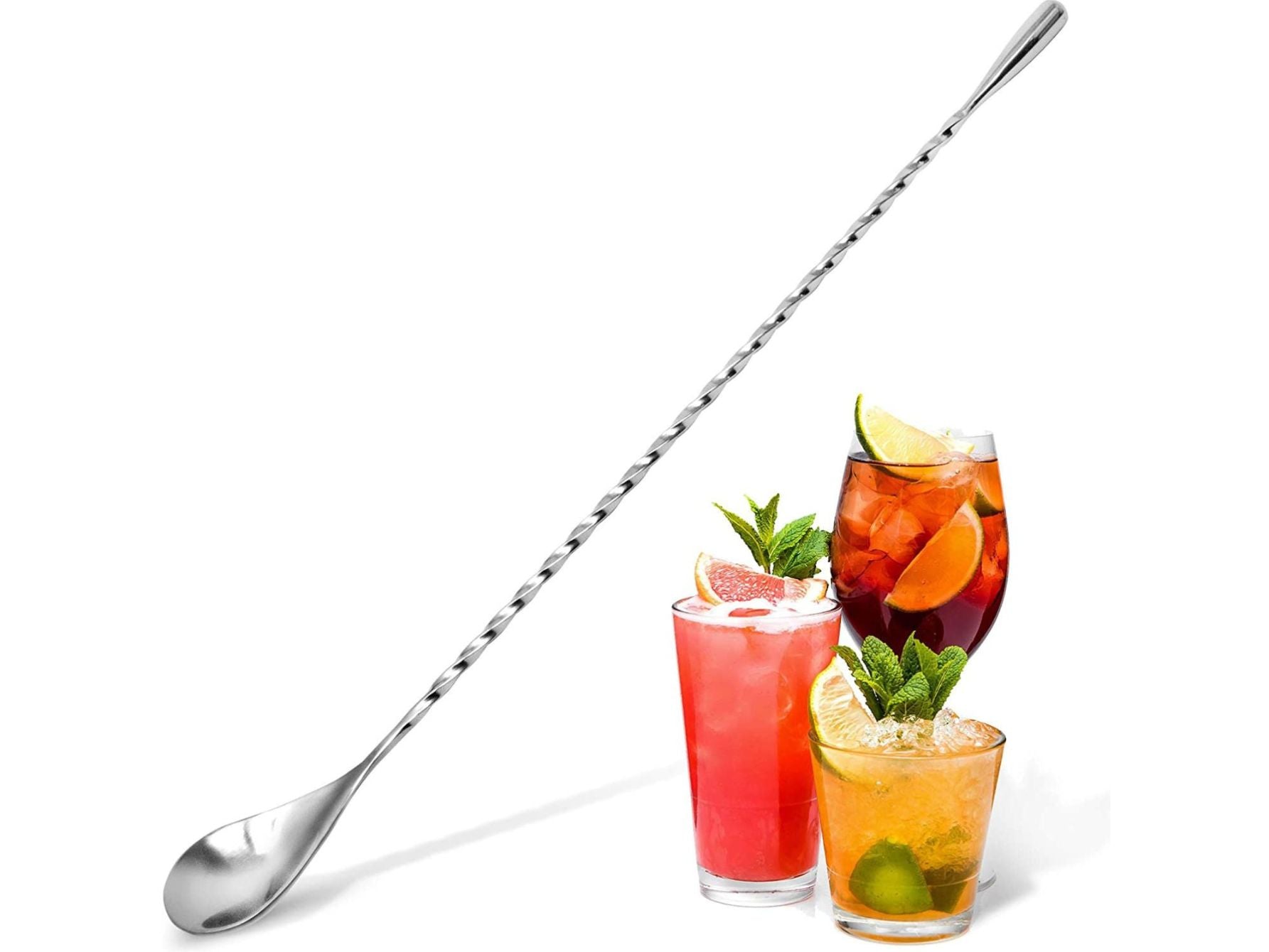 Stainless Steel Cocktail Spoon by Zulay Kitchen