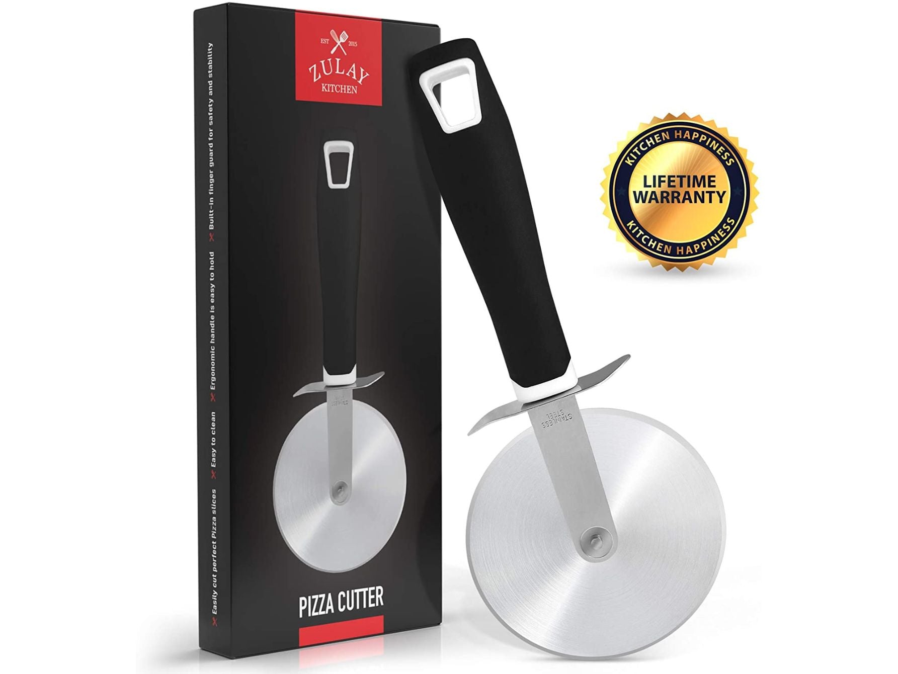 Pizza Cutter Wheel by Zulay Kitchen