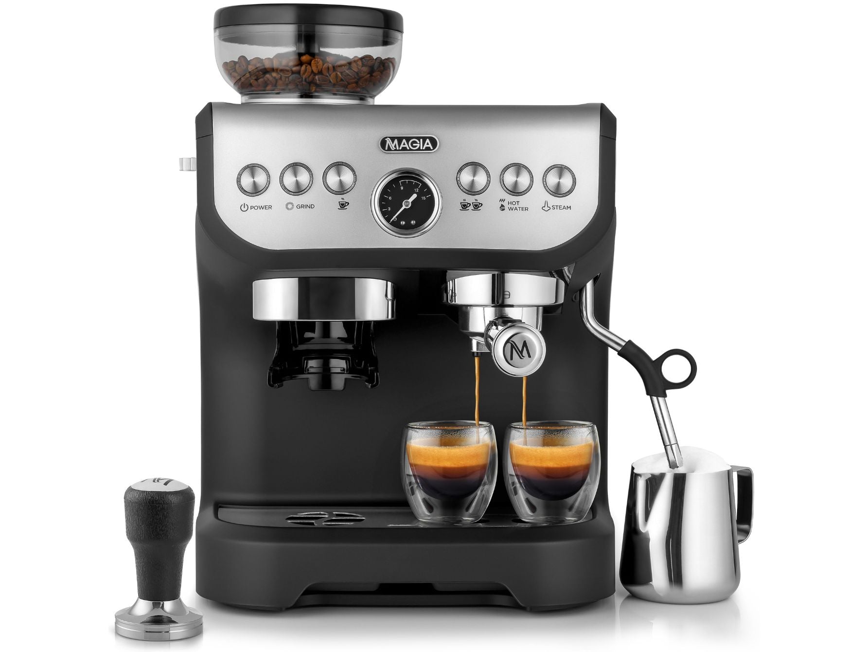 Zulay Kitchen Magia Manual Espresso Machine – Big Brand Products
