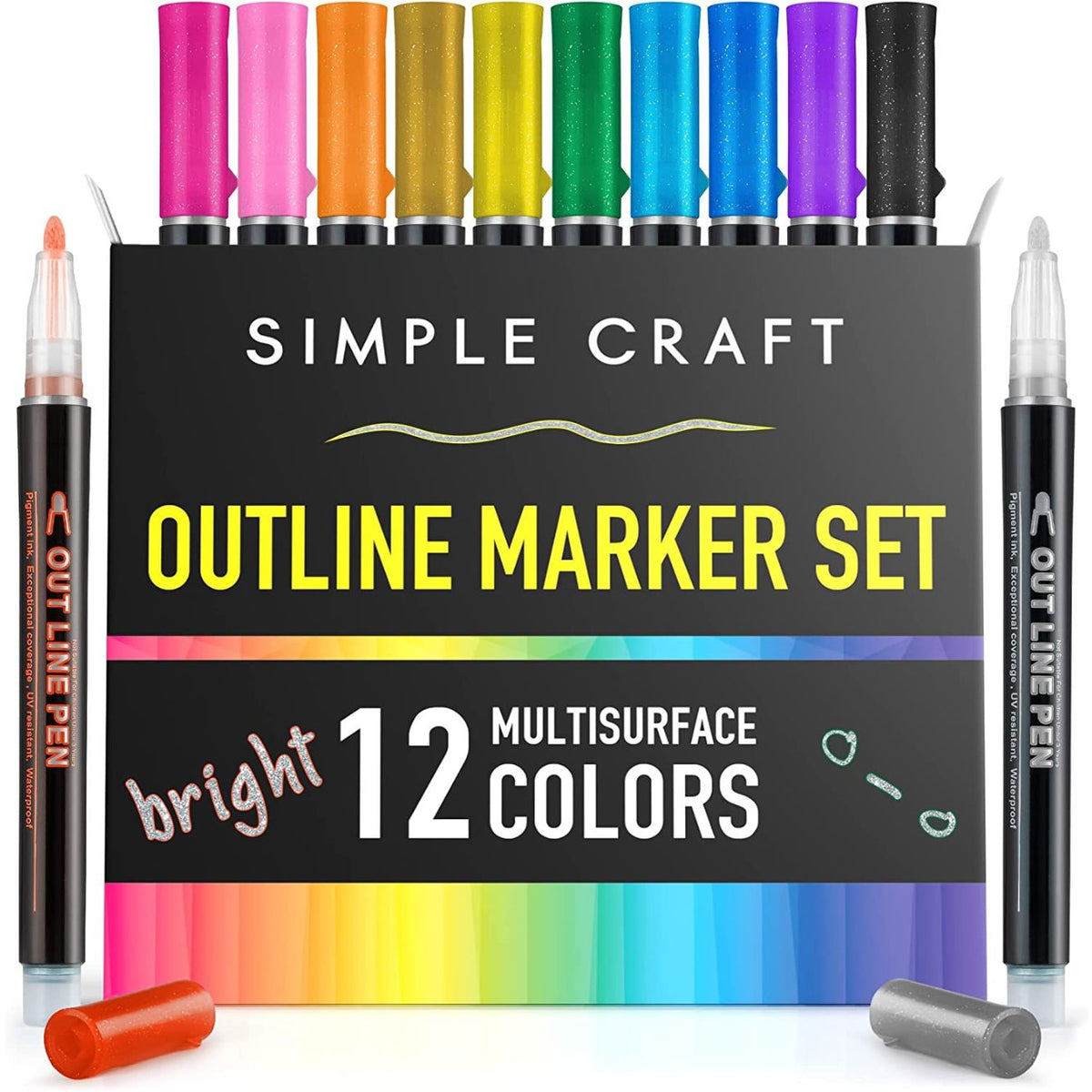 Wholesale Metallic Paint Metallic Marker Pens Dual Tip Metallic Marker Pens  In 12/For Art, Writing, And Glass Wall Marking Item #230417 From  Xianstore08, $9.37