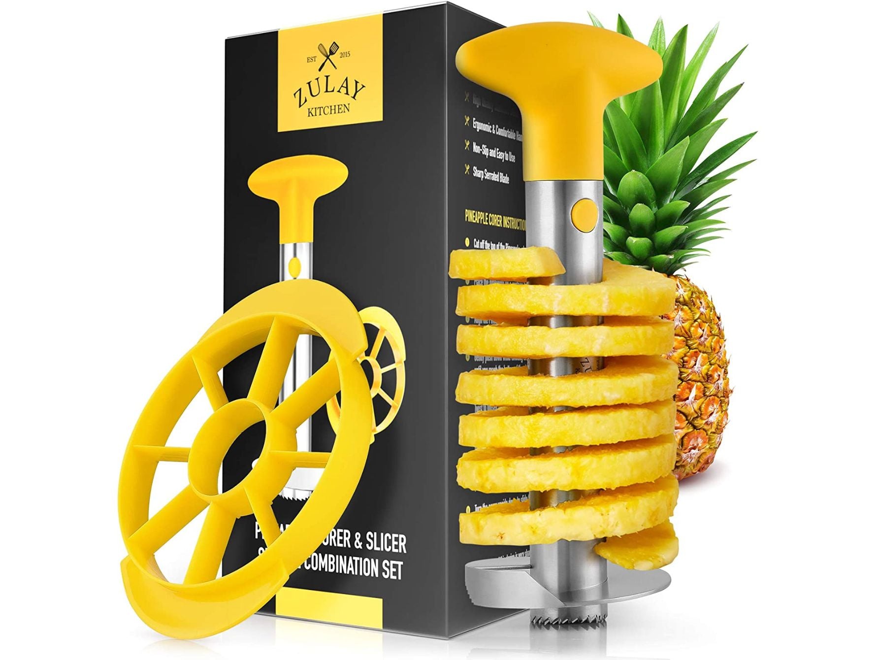 Pineapple Corer and Slicer Tool Set