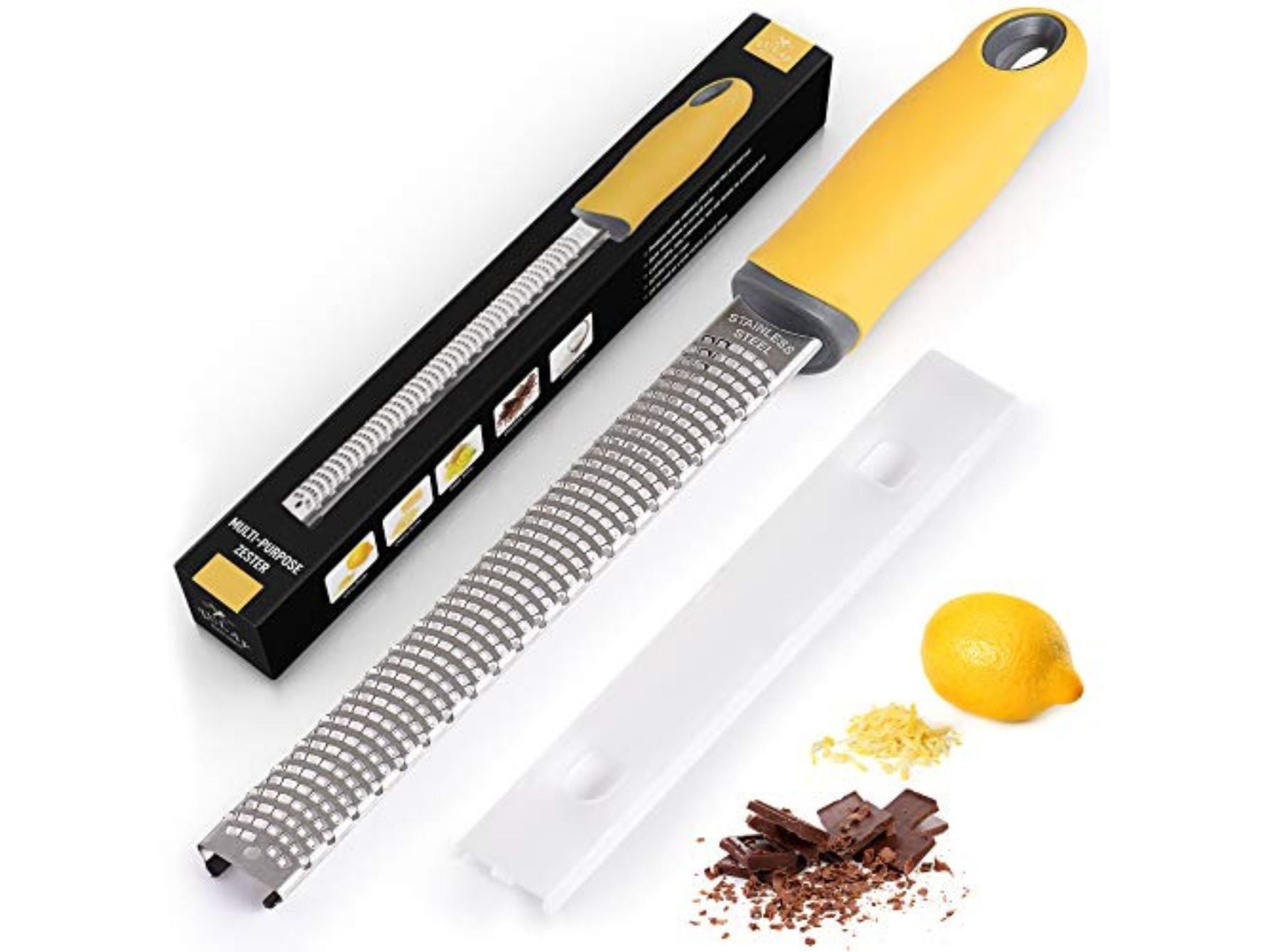 Stainless Steel Cheese Grater & Citrus Zester