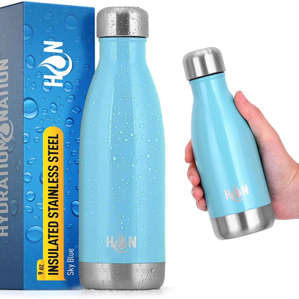 Prime Hydration Drink - Metal Insulation Bottle Exclusive - Blue