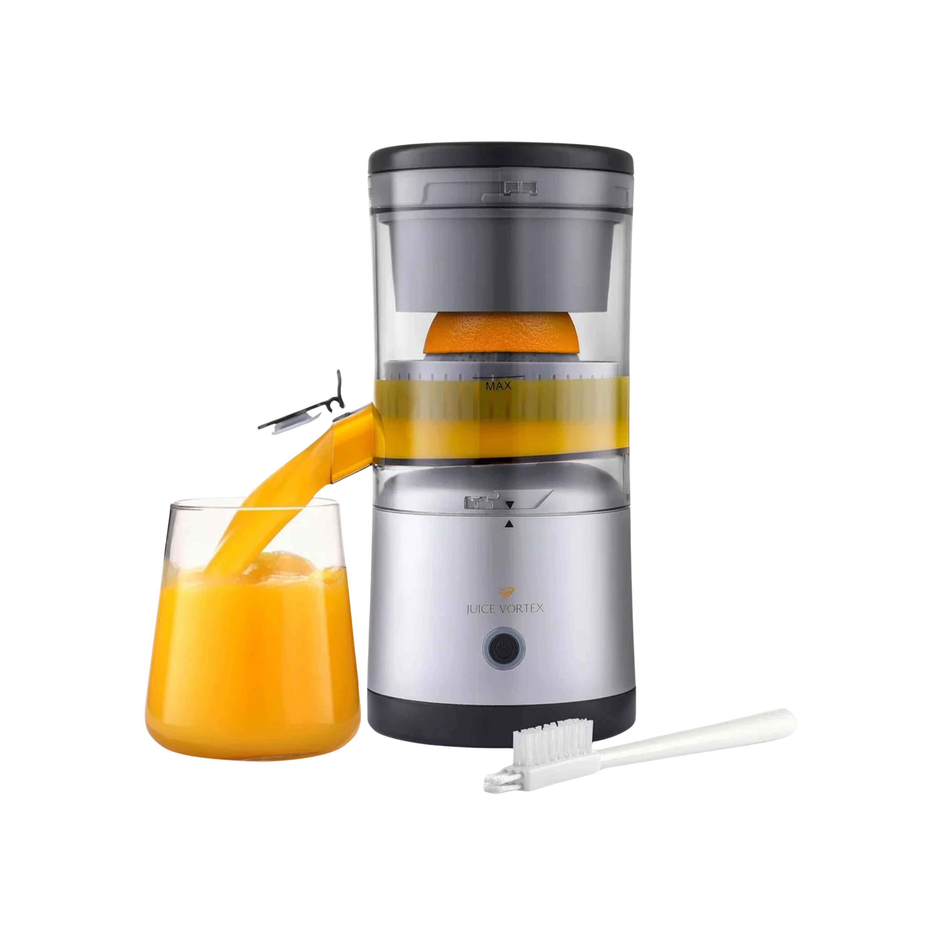 Zulay Kitchen Vortex Citrus Juicer	Black and Silver by Zulay Kitchen