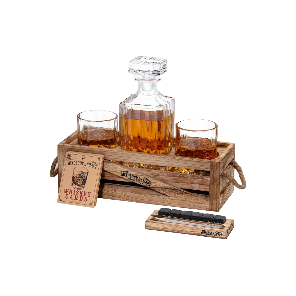 13-Piece Whiskey Decanter Set 
