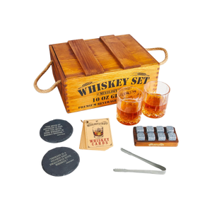 Whiskey Stones Gift Set | 15-Piece by Zulay Kitchen
