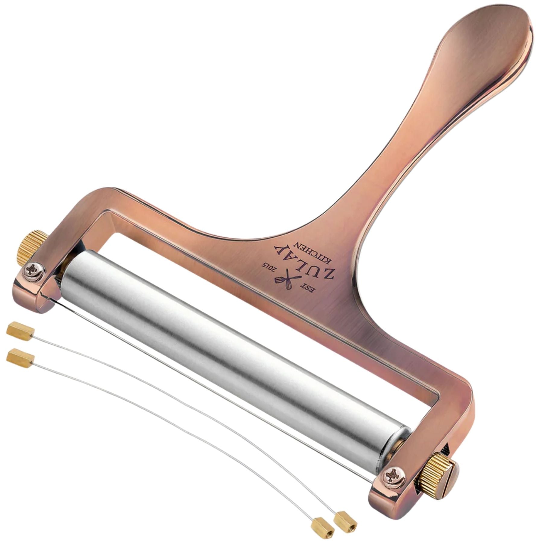 Wire Cheese Slicer- Copper by Zulay Kitchen 