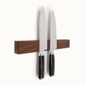 Wood Magnet Knife Strip -Walnut by Zulay Kitchen