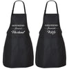 Funny Aprons for Men, Women & Couples- Husband & Wife by Zulay Kitchen