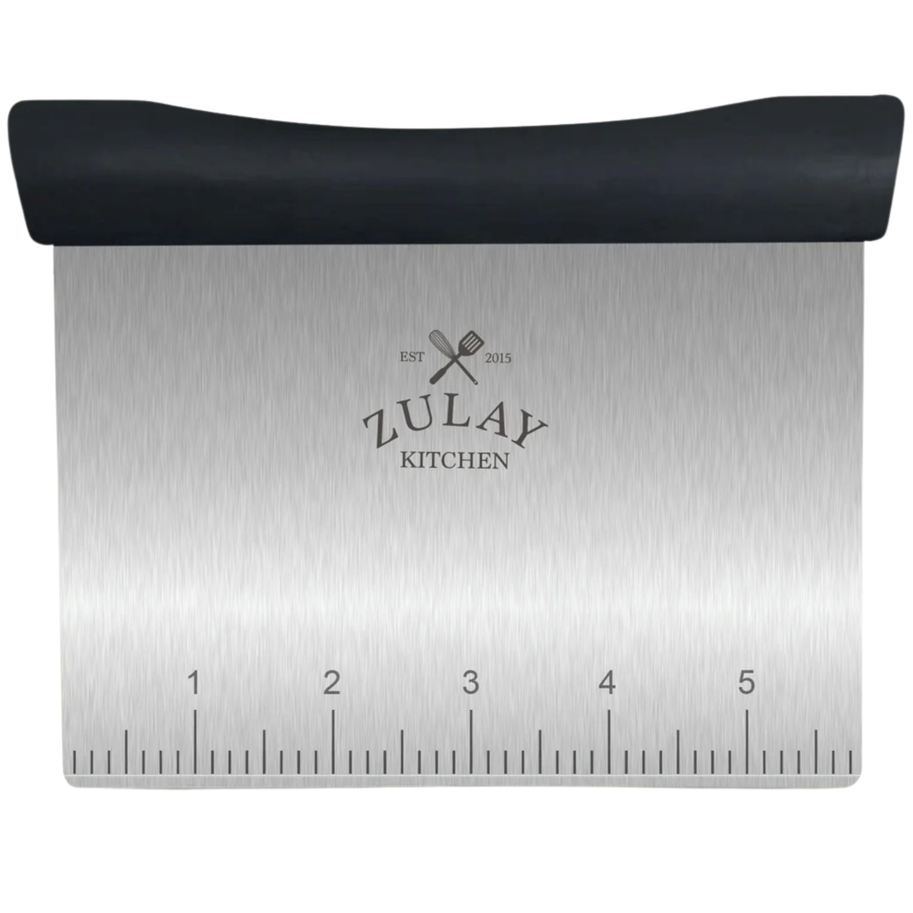 Multi-purpose Bench Scraper & Chopper-Square by Zulay Kitchen