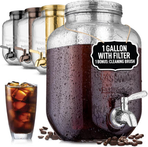 Zulay Kitchen Cold Brew Coffee Maker - 1 Gallon